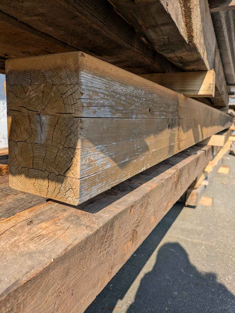 12/14 er Kantholz (recycelt)